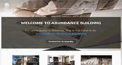Desktop Screenshot of abundancebuilding.com
